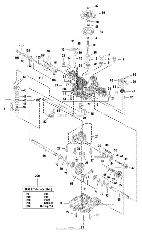 Discovering The Inner Workings Of Tuff Torq K A Detailed Parts Diagram