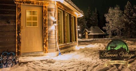 Aurora Village Ivalo, Finland - Glass ceiling cabins