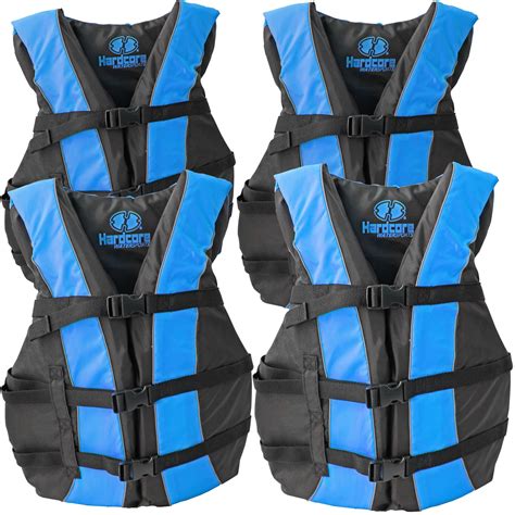 Hardcore Water Sports Hardcore Life Jacket 4 Pack Paddle Vest For