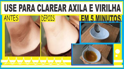 Como Clarear As Axilas Em Casa Receita Milagrosa Para Clarear As