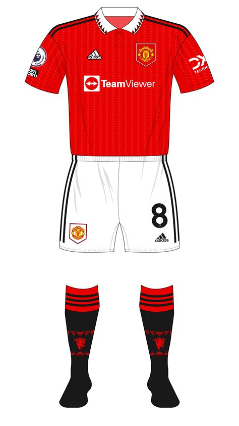 Manchester United 2022 23 Home Hero Nameset And Number Premier Shirt