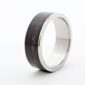 Titanium Wood Rings Titanium Ring Stainless Steel Wedding Ring - Etsy