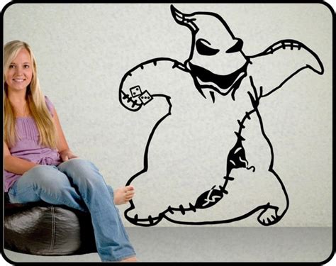 Oogie Boogie Wall Decal Nightmare Before Christmas Wall Decal Oogie