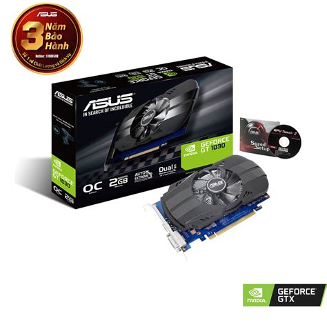 VGA ASUS Phoenix GeForce® GT 1030 OC edition 2GB GDDR5 PH-GT1030-O2G ...