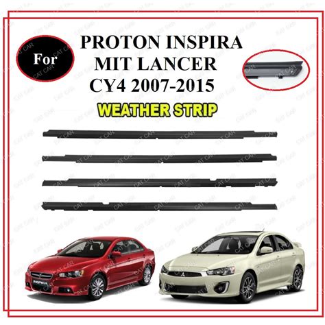 PROTON INSPIRA MIT LANCER CY4 2007 2015 Door Window Trim Moulding Door