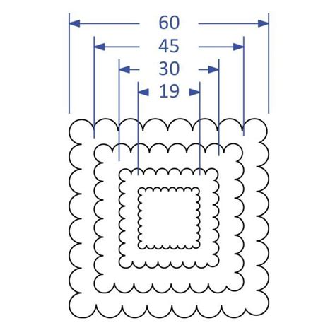 Gabarit De D Coupe Matrices De D Coupe En M Tal Tiquettes Et Formes De