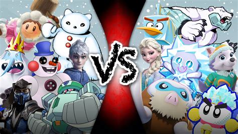 Ice Characters Battle Royale by ThePedroVS on DeviantArt