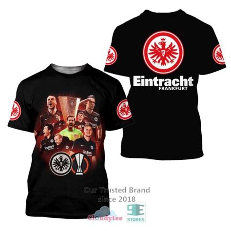 Eintracht Frankfurt Black T Shirt