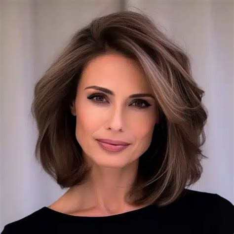 Flattering Medium Length Hairstyles For Women In Their S Medium