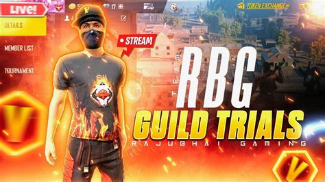 Free Fire Live Telugu Vs Guild Trails Rbg Moro Is Live