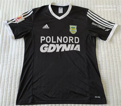 Arka Gdynia Goalkeeper Football Shirt 2015 2016 Sponsored By Polnord