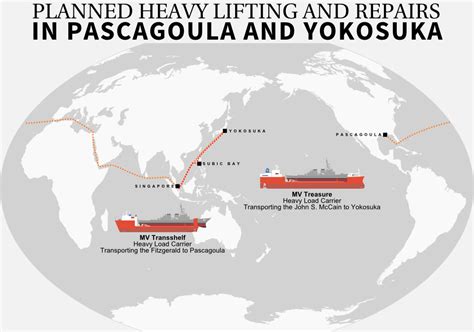 Collisions And Grounding In The 7th Fleet An Interactive Map