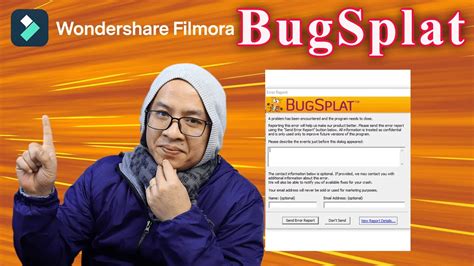 Quick And Simple Way To Fix Bugsplat Error In Filmora Youtube