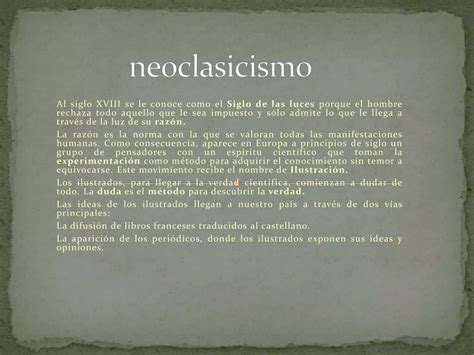 Romanticismo Vs Neoclasicismo PPT