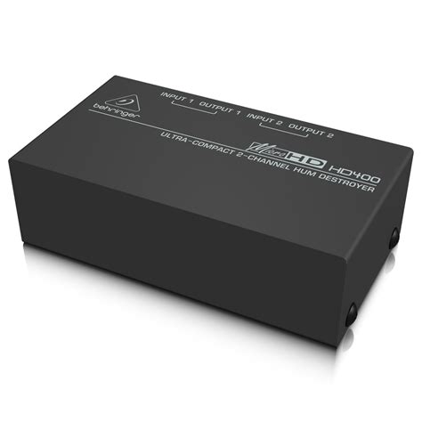 behringer microhd hd hum destroyer  gearmusic