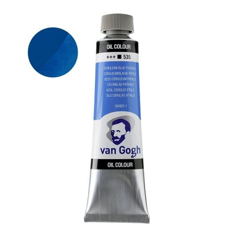 Farba Olejna Van Gogh Ml S Cerulean Blue Phtalo Storm