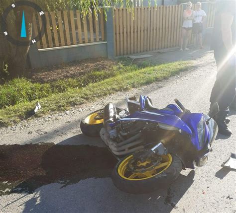 FOTO Două accidente cu motociclete implicate Unul la Petreștii de Jos