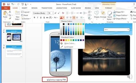 How To Display Date And Time In Powerpoint Presentations