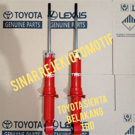 Jual Shockbreaker Shock Absorber Belakang Toyota Sienta Original TRD