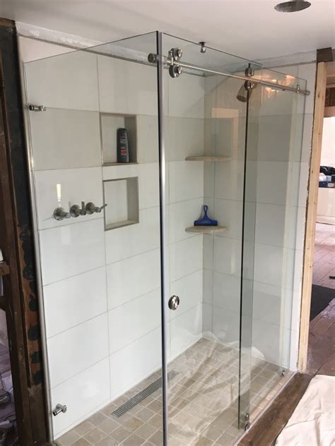 Frameless Slider Maryland Frameless Showers