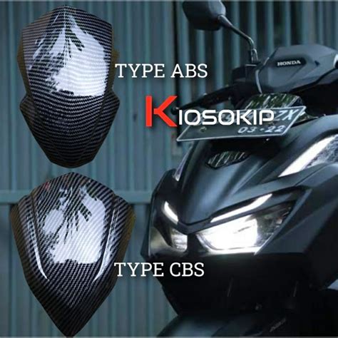 Jual Visor Vario Abs Carbon Visor Carbon Wtp Vario Cbs