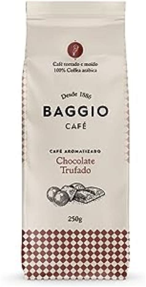 Café Torrado e Moído Aroma de Chocolate Trufado Baggio Café 250g Yes