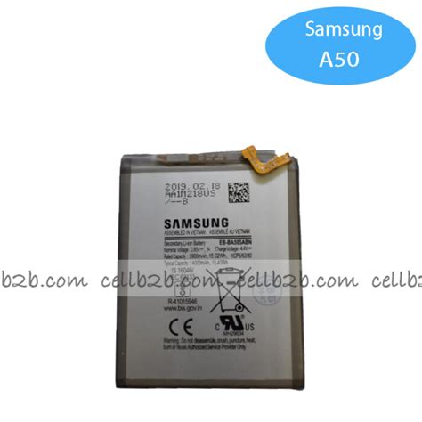 Batería Samsung A50 A505 A20 A205 A30 A305 A50S A507 A30S A307