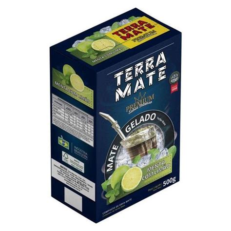 Erva Terere Terra Mate Premium Menta Limao 500g Erva Mate Magazine