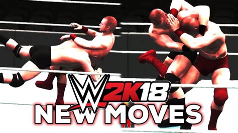 WWE 2K18 Every NEW Move Animation Added WWE 2K18 Moves List YouTube