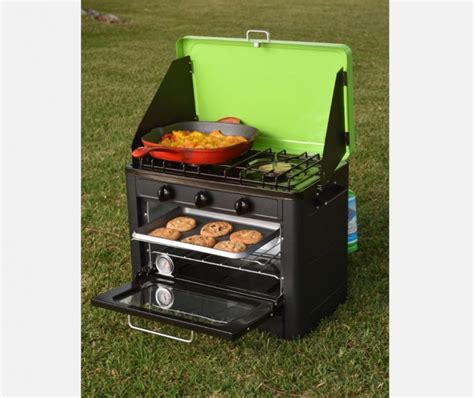 Flame King Portable Outdoor Propane Oven And Stove Combo Ysnht 300 Overlanded