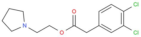 Benzeneacetic Acid Dioxo Phenylmethyl Pyrrolidinyl Ester