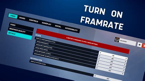 How To Show The Frame Rate On Screen In Overwatch 2 Show FPS In