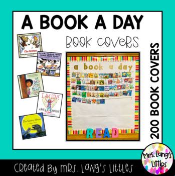 A Book A Day: Book Covers by Mrs Langs Littles | TPT