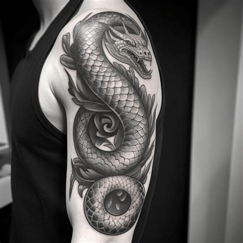 53 Jormungandr Tattoo Ideas - TattooClue.com