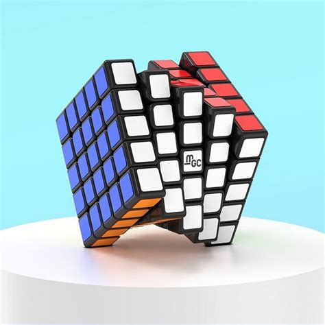 YongJun YJ MGC5 5x5x5 Magnetic Magic Cube Black WizZon