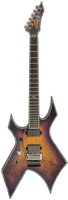 B C Rich Warlock Extreme Exotic With Floyd Rose Lefthand Burl Top Purple Haze Ceny I Opinie