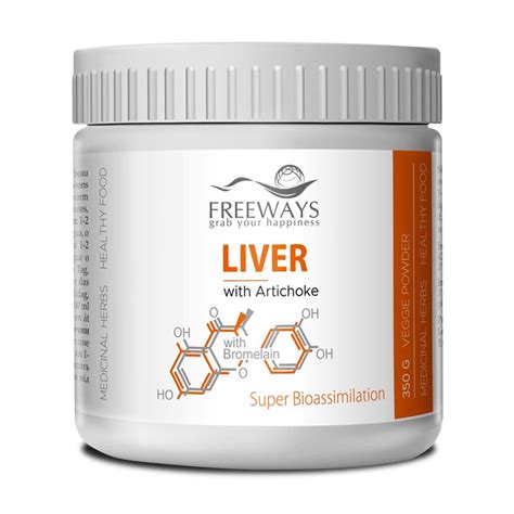 Supliment Alimentar Pentru Sistemul Hepatic Liver Cu Bromelaina Ficat