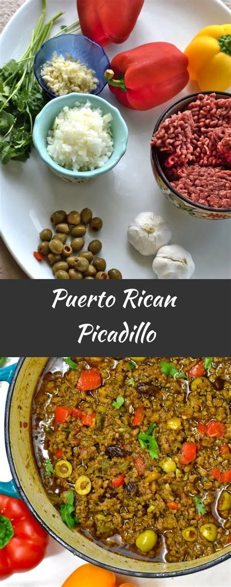 Puerto Rican Picadillo Recept