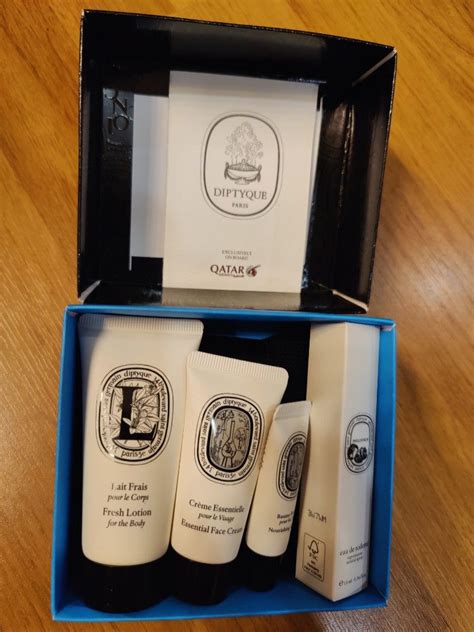 Qatar Airways Business Class Diptyque Paris Men Amenity Kit Beauty