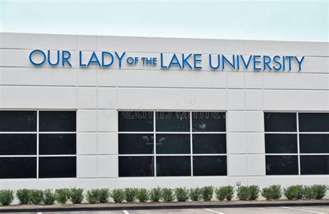 Our Lady of the Lake University Campus Building Exterior in Houston, TX. Editorial Image - Image ...