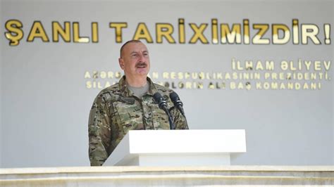 Aliyev açıkladı Azerbaycan yeni İHA lar ve uzun menzilli füzeler