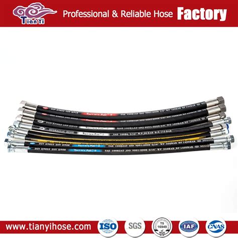 Hydraulic Sae Crimping Rubber Hose R Hose And Rubber Hose