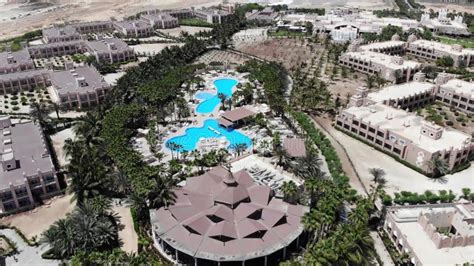 Aerial Footage Showing the Wonderful Hotel Riu Palace Cabo Verde ...