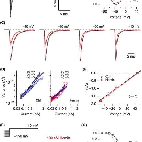 Voltage Dependence Of Activation And Inactivation A Representative