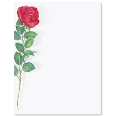 Red Rose Letter Paper Idea Art Valentine S Day Ideas Pinterest