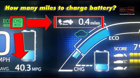 How Many Miles To Charge The Prius Prime Battery JoeteckTips YouTube