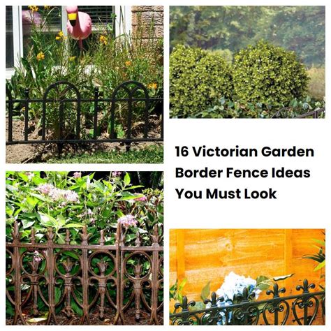 Victorian Garden Border Fence Ideas You Must Look Sharonsable