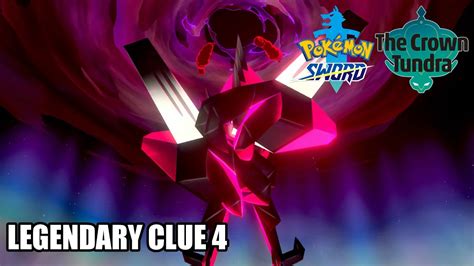 Pokemon Sword Crown Tundra DLC Legendary Clue 4 Ultra Beasts