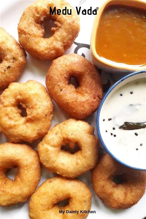 Medu Vada Recipe How To Make Medu Vada Urad Dal Vada My Dainty