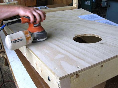 How To Build Regulation Cornhole Boards Hgtv